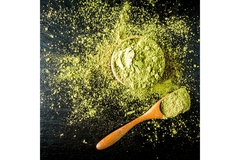 Image Green tea powder.